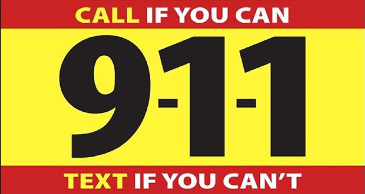 Text to 911 image
